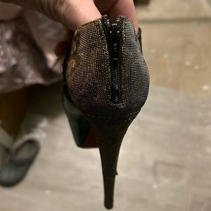 Christian louboutin heels . Very sexy and most likely won’t find them anywhere